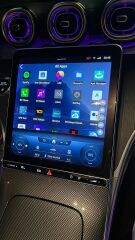 MERCEDES W206 C CLASS ANDROİD SMART BOX 8GB RAM 128GB ROM HDMI